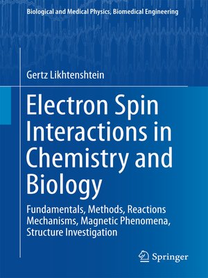 cover image of Electron Spin Interactions in Chemistry and Biology